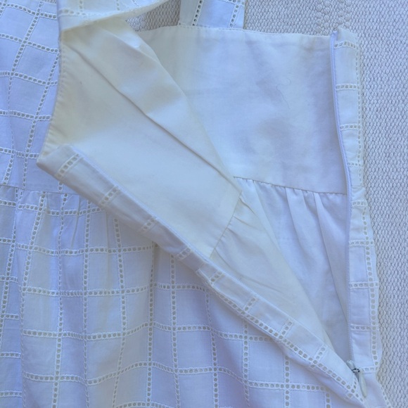 Jenni Kayne White Babydoll Summer Dress Size 10 - Picture 8 of 8